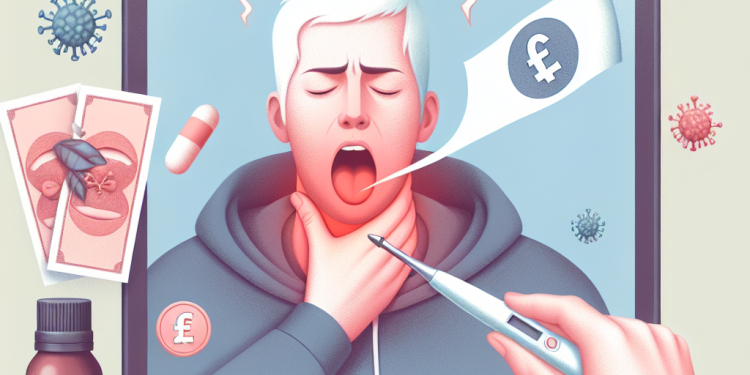 What is the best way to treat a sore throat from a cold?