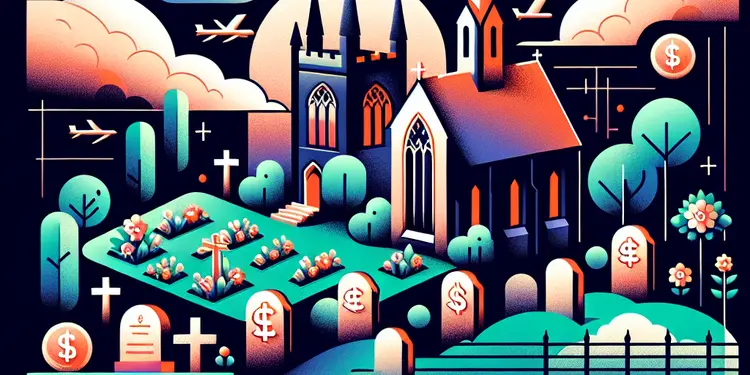 What is the difference between a cemetery and a churchyard?