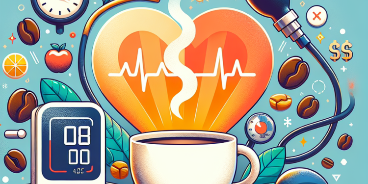 What is the link between coffee consumption and high blood pressure?