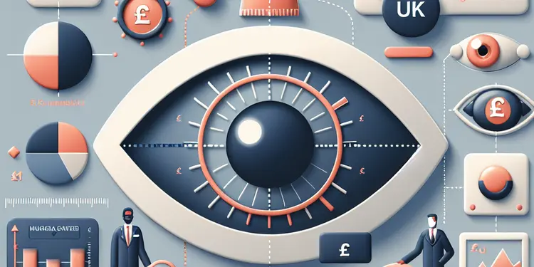 What is the normal range of intraocular pressure?