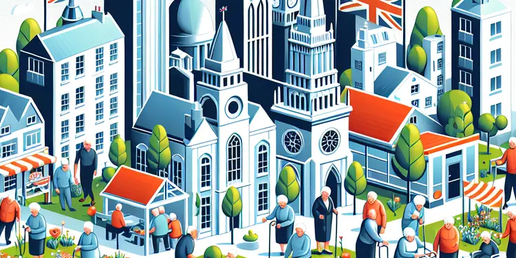 What is the role of community centers in supporting senior citizens?