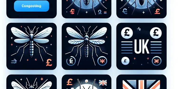 What kinds of mosquitoes are found in the UK?