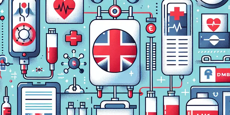 What measures are taken to prevent disease transmission in blood transfusions?