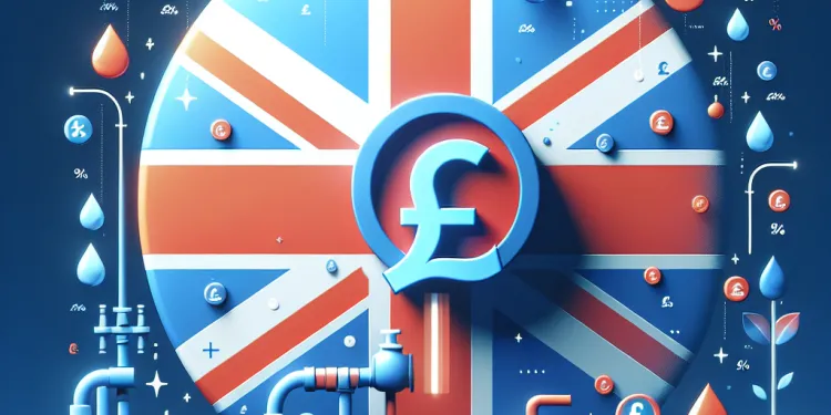 What percentage of water is lost through leaks in the UK?