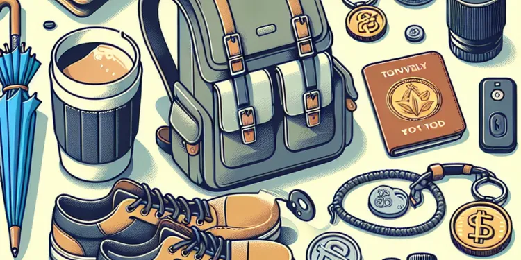 What should I bring with me when walking to work?