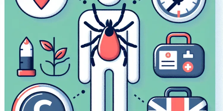 What should you do if you find a tick on your body?