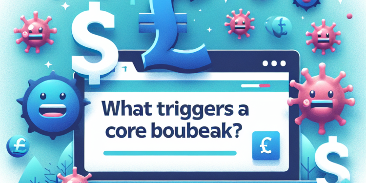 What triggers a cold sore outbreak?