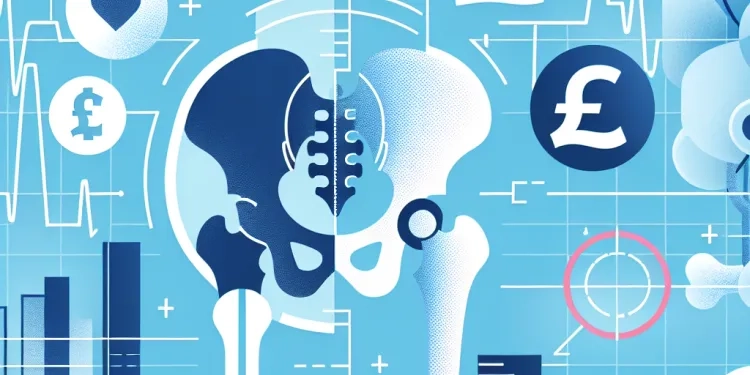 What type of anaesthesia is used during hip replacement surgery?