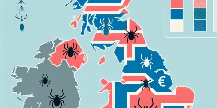 Where is Lyme disease most commonly found?