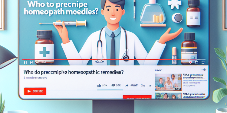 Who can prescribe homeopathic remedies?