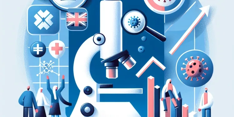 Why is measles less common in the UK?