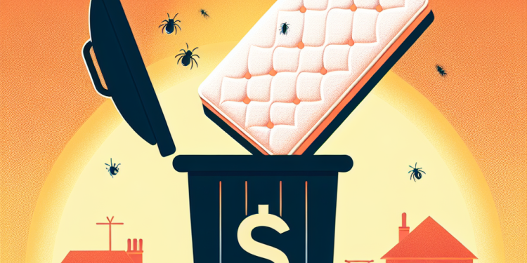 Will disposing of my mattress get rid of bed bugs?