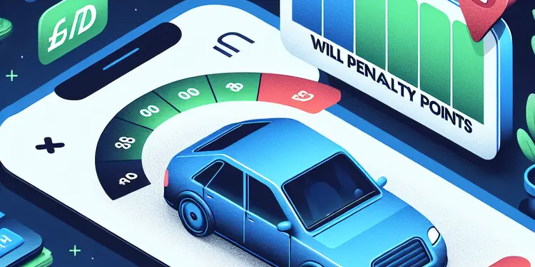 Will penalty points affect my credit score?