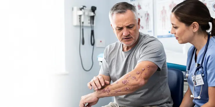 Actinic keratoses (solar keratoses)