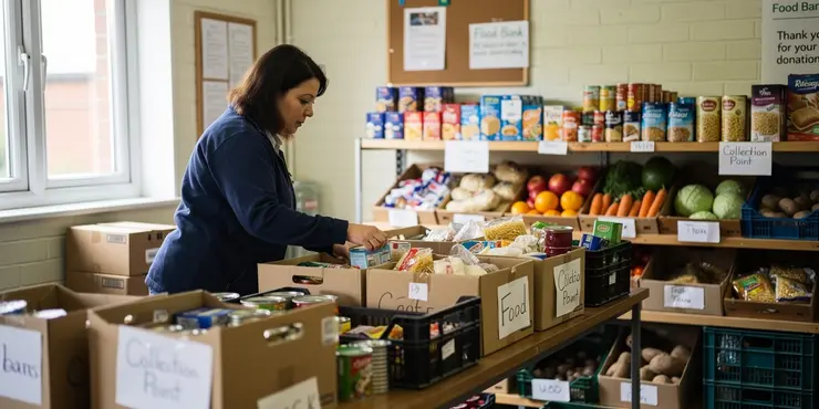 Are food banks open on weekends?