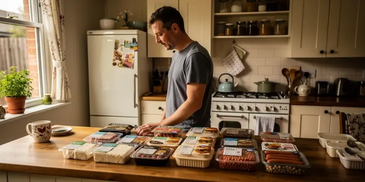 Are meat alternatives part of low-cost protein sources UK?