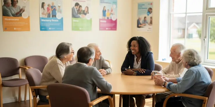 Are there any support groups for people with dementia in the UK?