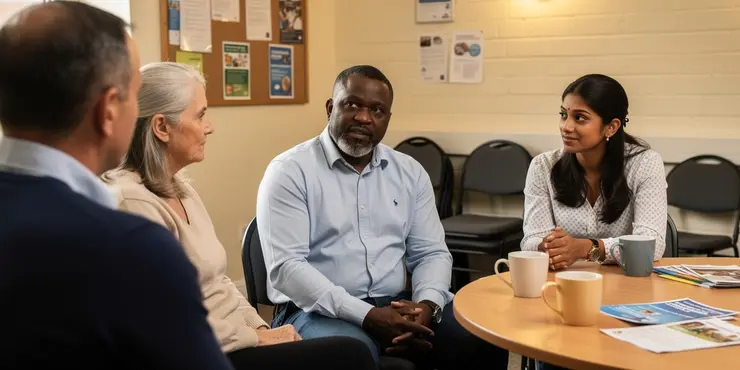 Are there any support groups for people with dementia in the UK?