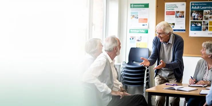 Are there educational opportunities for seniors?