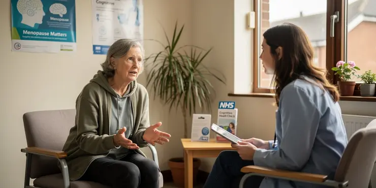 Are there psychological impacts of menopause that affect cognitive health?