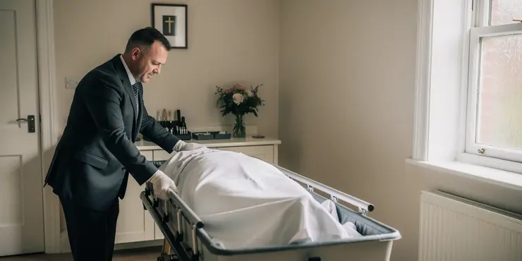 Are there regulations on transporting the body before the funeral?