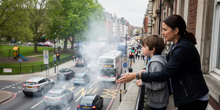 Are traffic fumes bad for my health?