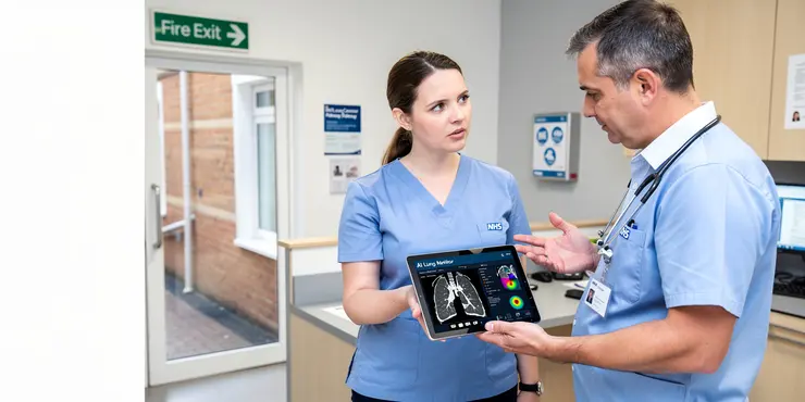 Can AI help in monitoring lung cancer progression?