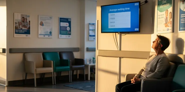 Can I get information on average waiting times for operations?