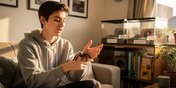 Can I keep a spider in the UK as a pet?