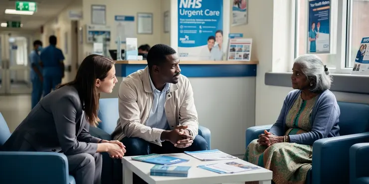 Can I make an urgent NHS treatment request for worsening condition for an older adult?