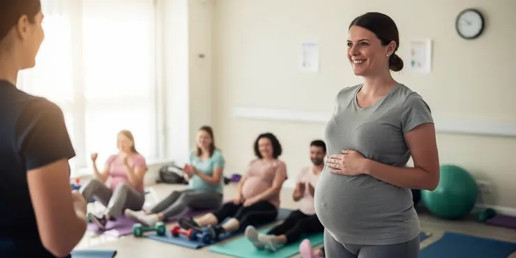 Can I take exercise classes during pregnancy?