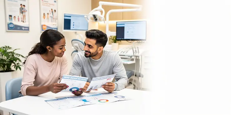 Can I use private dental services if I'm on the NHS list?