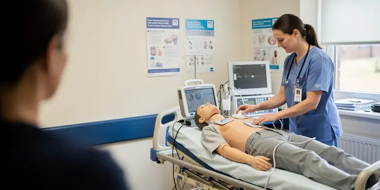 Can a defibrillator restart a stopped heart?