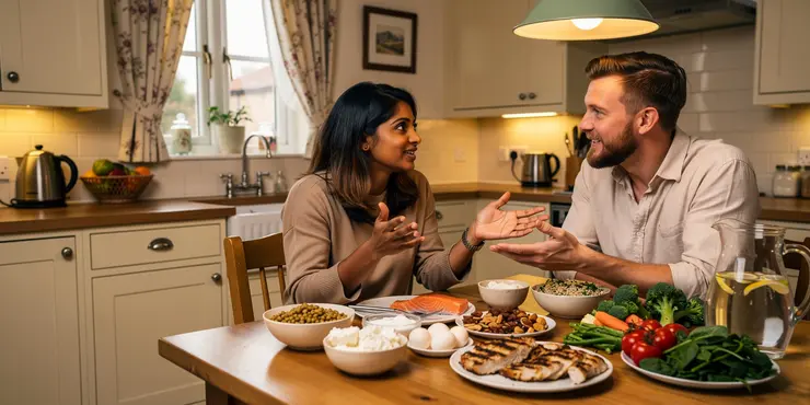 Can adults consume too much protein relative to protein requirements for adults per day?
