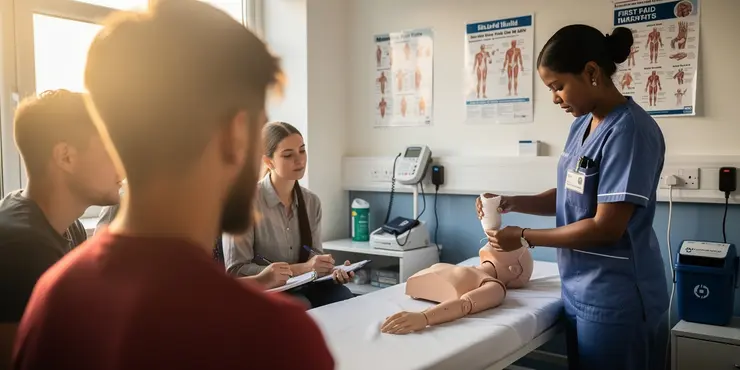 Can first aid courses be applied for college credit?