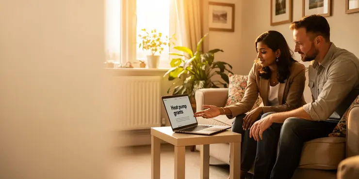 Can homeowners and landlords both access heat pump grants government incentives?