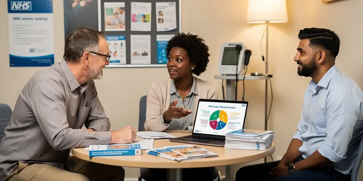 Can lifestyle factors affect PSA levels?