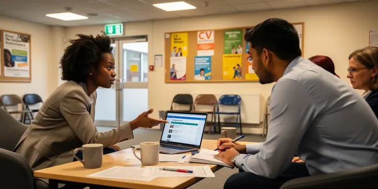 Can lose job help protect me from scams when I am job searching after losing my job?