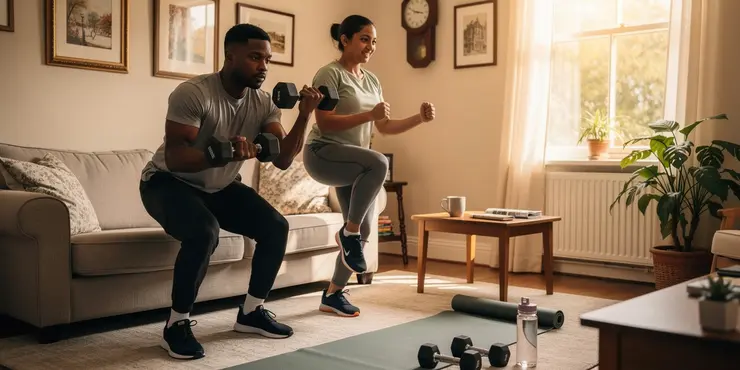 Can mixed exercises be done at home?