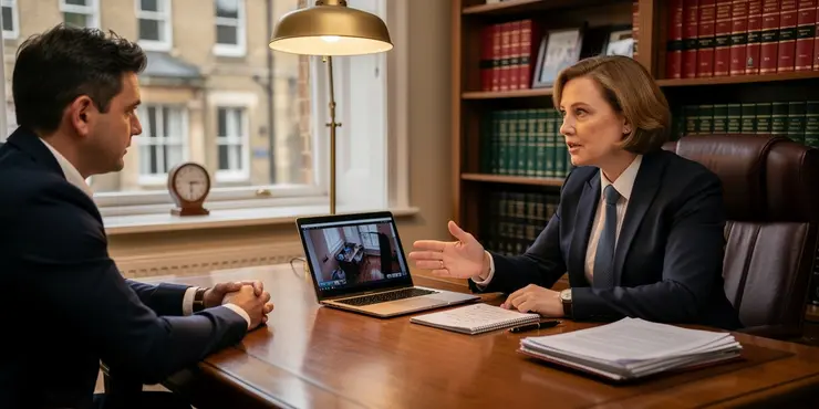 Can my neighbour use footage from their security camera as evidence in disputes?