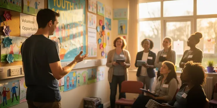 Can people with criminal convictions volunteering for community groups work with children?