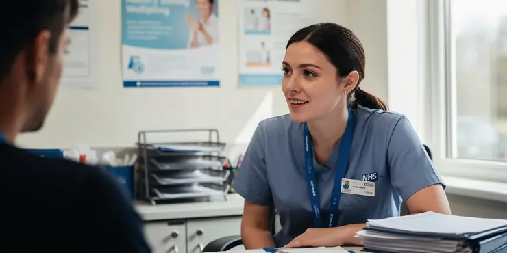 Can primary care support workers access mental health support?