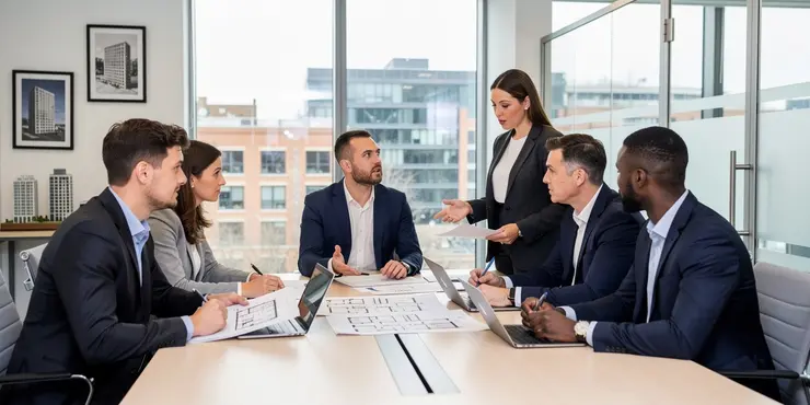 Can property litigation involve commercial real estate?