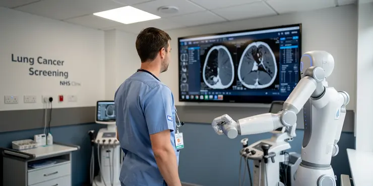 Can robots perform lung cancer screenings?