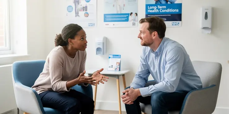 Can second opinion long-term health condition change a treatment plan?