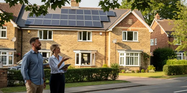 Can solar panels increase property value enough to offset installation costs?