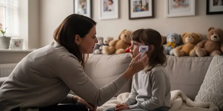 Caring for a child with fever | NHS