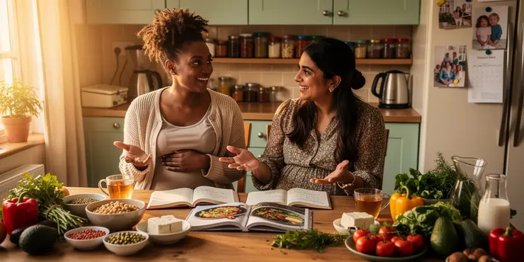 Do vegetarian or vegan protein intake needs change during pregnancy or breastfeeding?
