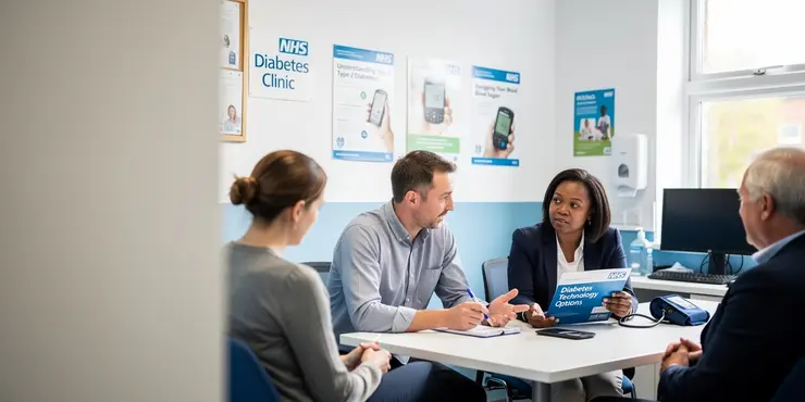 Does NHS diabetes technologies eligibility access depend on where I live?
