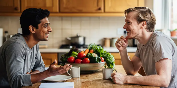 Does being vegetarian automatically mean someone eats healthier?